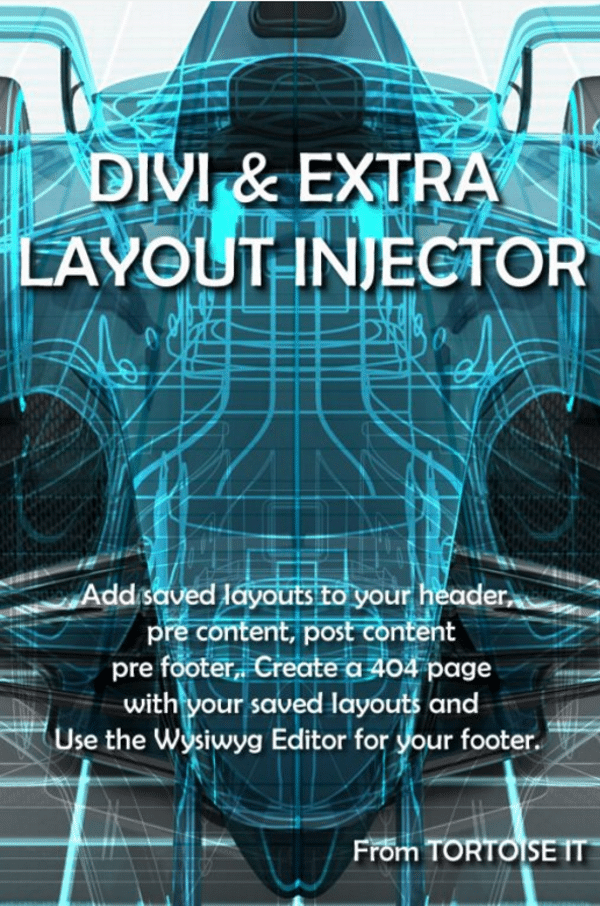 Divi et Extra Injector Layout